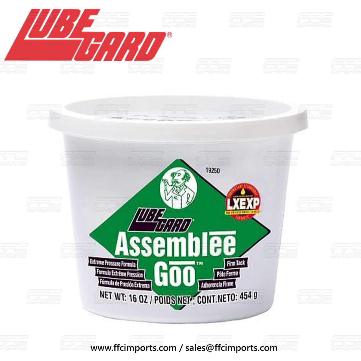 LUBEGARD Dr Tranny Assemblee GOO GREEN Transmission Assembly Lube Grea FFC IMPORTS