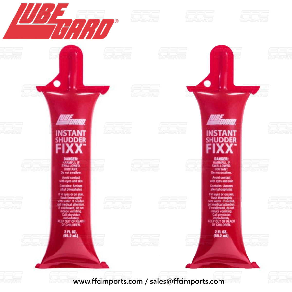 LUBEGARD Dr Tranny Transmission Instant Shudder FIXX (2 pcs