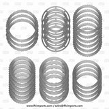 10R140 Transmission Steel Plates Clutch KIT 20-UP for Ford 6.7 Diesel ONLY