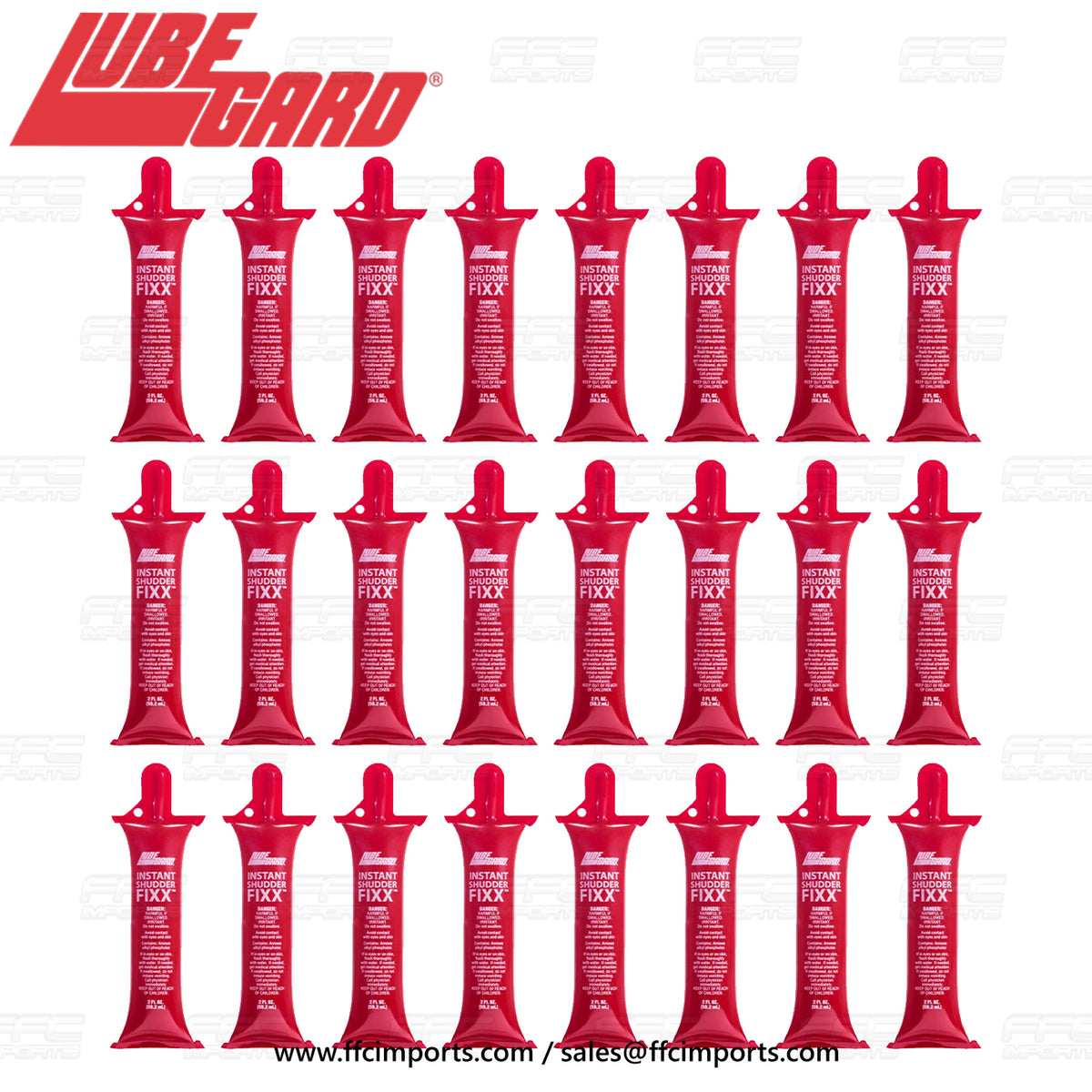 LUBEGARD 24 Dr Tranny Transmission Instant Shudder FIXX Torque Convert