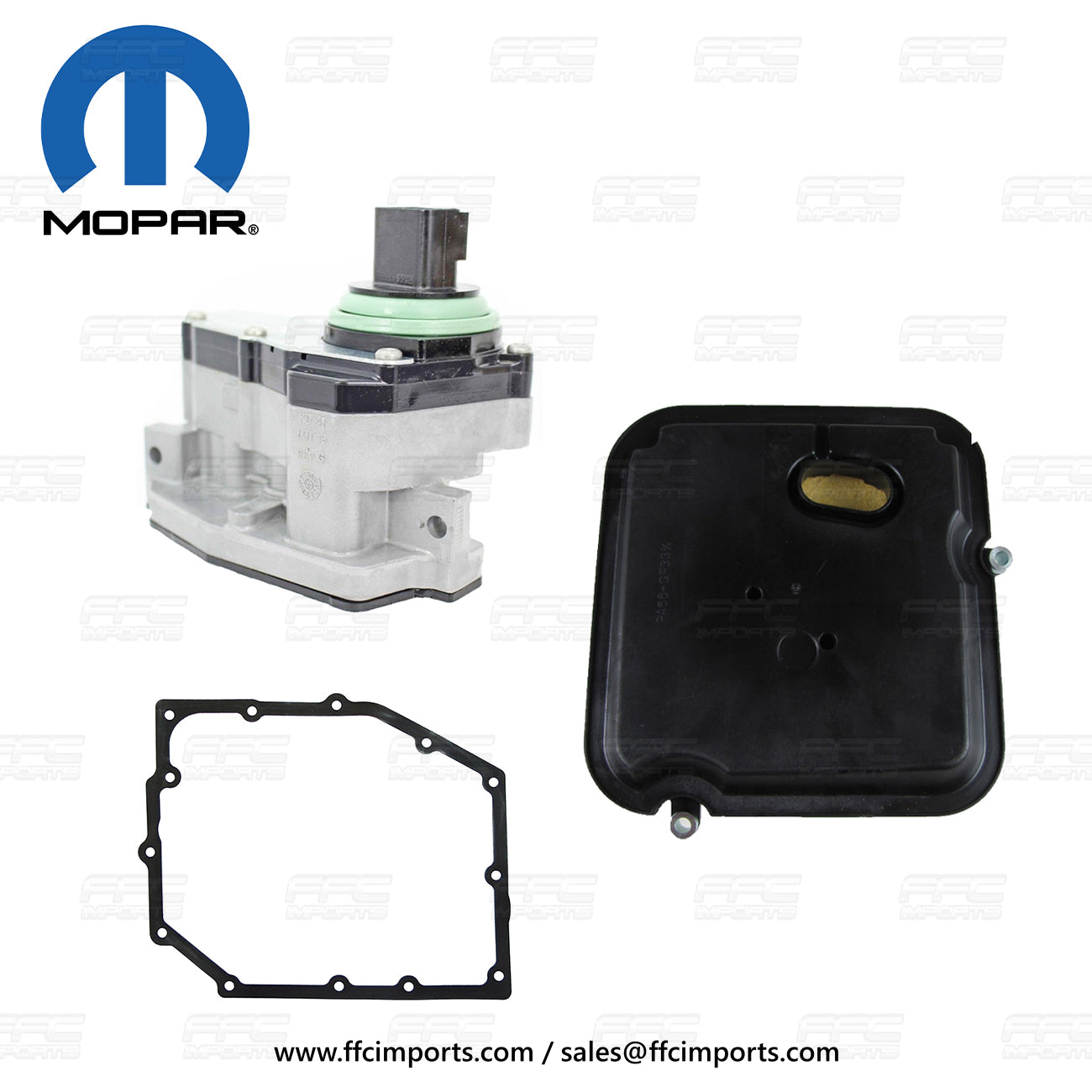42RLE Transmission MOPAR Solenoid Block 03-UP with Filter, Pan