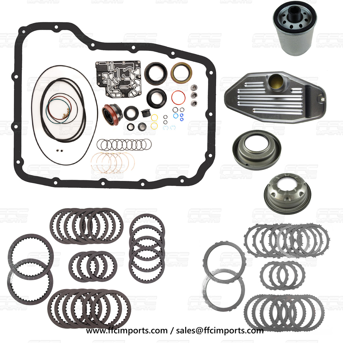 45RFE 545RFE 65RFE Transmission Super Master Rebuild KIT 1999-UP 2 Pis ...