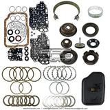 FN4A-EL 4F27E Transmission Super Master Rebuild KIT 99-UP with 7 Pistons, Frictions, Steels, Filter, Band, Pump Bushing for Mazda ONLY