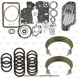 5R55E 5R44E 4R44E Transmission Master Rebuild KIT 97-UP with 4WD Filter, 2 Bands, Friction Plates for Ford