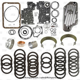 5R55E 5R44E 4R44E Transmission Super Master Rebuild KIT 97-UP with 4WD Filter, 3 Bands, Frictions, Steels, 2 Bushings for Ford