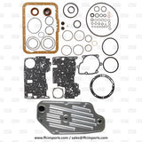 5R55E 5R44E, 4R44E Transmission Overhaul Rebuild KIT 97-UP with 4WD Filter, Gaskets, Seals, O-rings for Ford