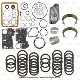 5R55E 5R44E, 4R44E Transmission Super Master Rebuild KIT 97-UP with 4WD Filter, 2 Bands, Frictions, Steels, 2 Bushings for Ford