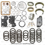 5R55E 5R44E, 4R44E Transmission Super Master Rebuild KIT 97-UP with 4WD Filter, 3 Bands, 2 Sprags, Frictions, Steels, Bushing Kit for Ford