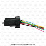 A604 40TE 41TE, 40TES 41TES Transmission ROSTRA External Wire Harness Repair Kit for Solenoid Pack 89-UP for Chrysler