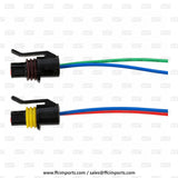 A604 40TE 41TE 89-20, A606 42LE 93-04, A500 40RH 42RH 42RE 44RE 93-04, A518 46RE A618 47RE 48RE 97-10 Transmission Input & Output Speed Sensor Wire Harness Repair KIT for Chrysler