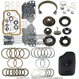 4F27E Transmission Super Master Rebuild KIT 00-UP with 7 Pistons, Frictions, Steels, Filter, Band, Bushing Kit for Ford ONLY