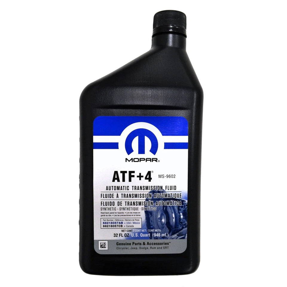 MOPAR Automatic Transmission ATF+4 Fluid (1 Quart) for Chrysler Dodge ...