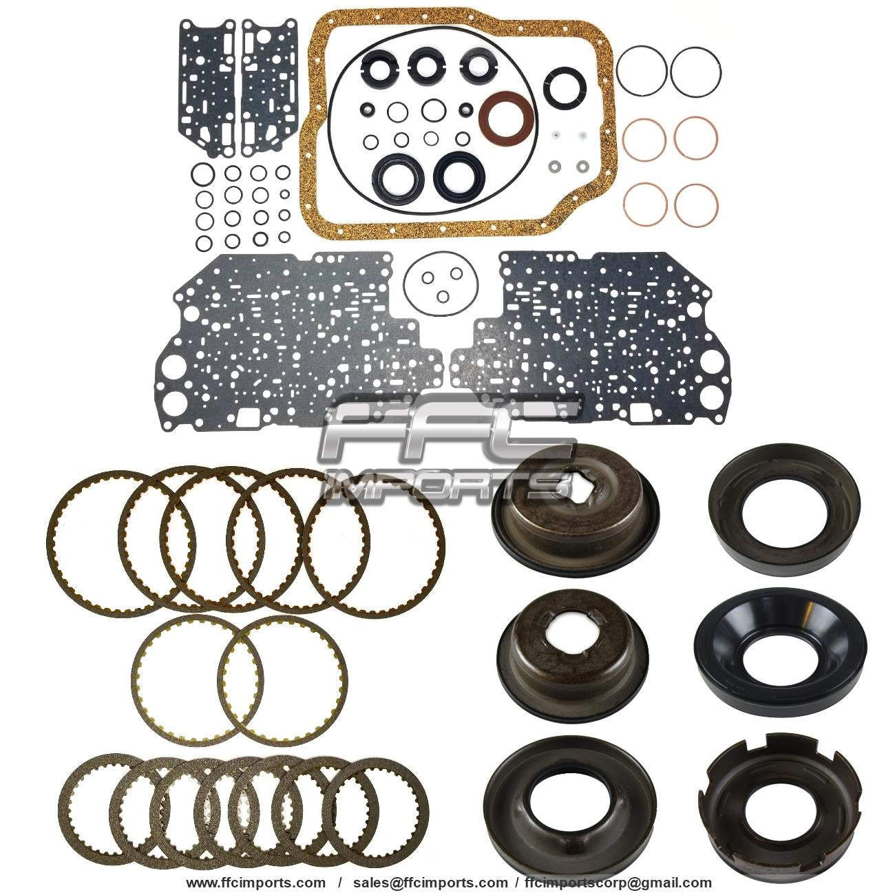 FN4A-EL 4F27E Transmission Banner Rebuild KIT 99-UP with Pistons