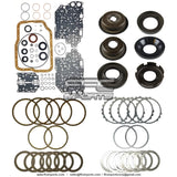 4F27E Master Rebuild KIT 2000-UP FORD W/ Pistons Gaskets Friction Steel Plates