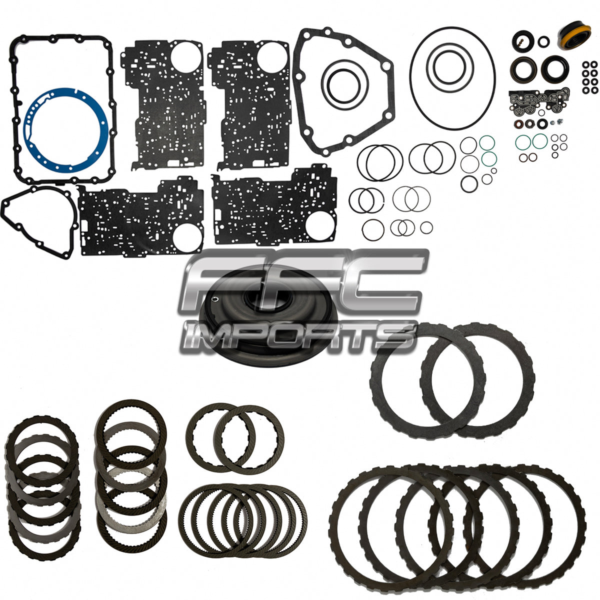 5R55W 5R55S Master Rebuild KIT 02UP WITH Piston Friction & Steel Clut