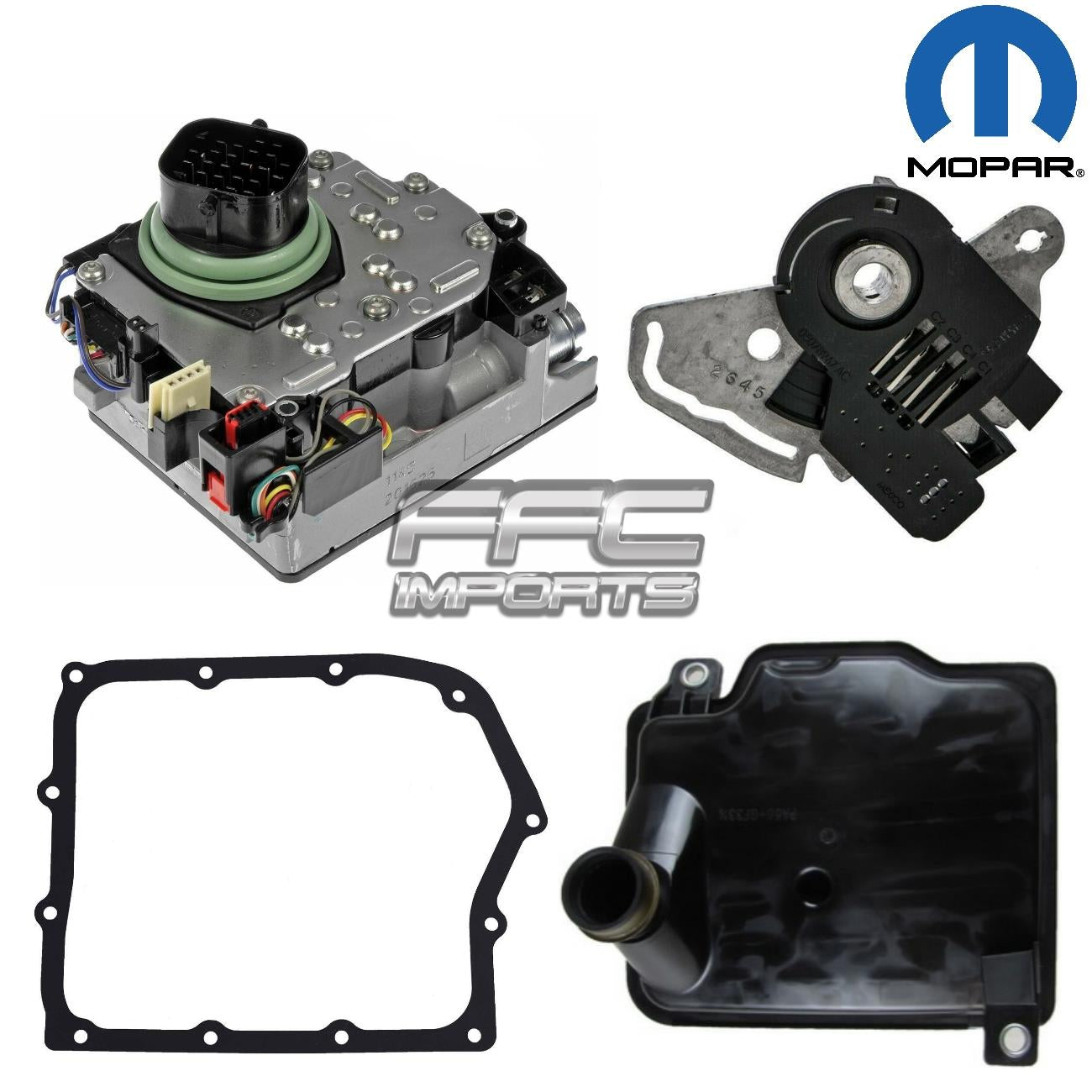 Carpopart 62TE Transmission Solenoid Assembly Block Pack For Chrysler Dodge - 68376696AA
