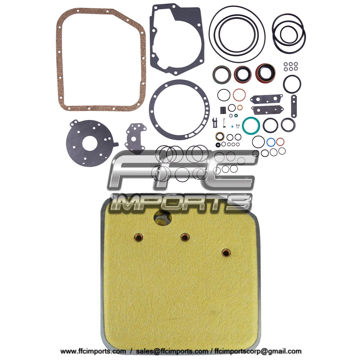 A500 40RH 42RH 42RE 44RE Transmission Overhaul Rebuild KIT 89-97 with ...