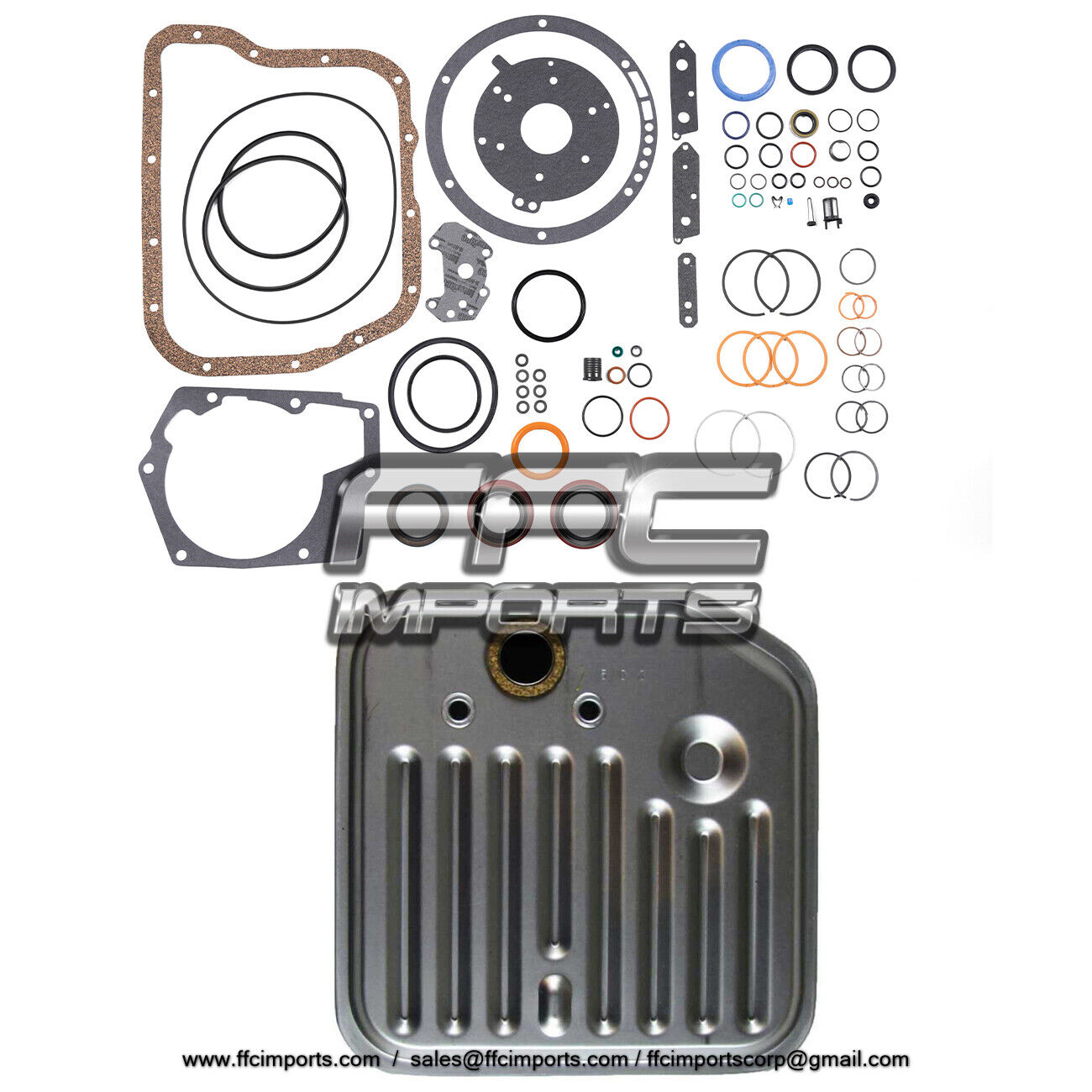 A518 46RE A618 47RE Transmission Overhaul Rebuild KIT 98-02 with Filte ...